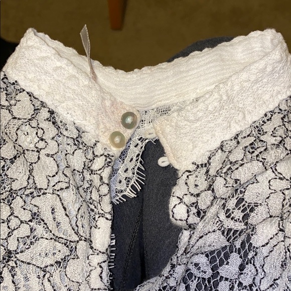 WHITE LACEY FREE PEOPLE DRESS - Picture 5 of 5